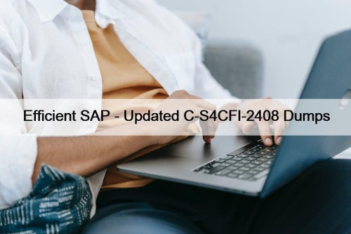 Efficient SAP - Updated C-S4CFI-2408 Dumps