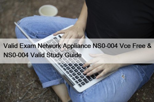 Valid Exam Network Appliance NS0-004 Vce Free & NS0-004 Valid Study Guide